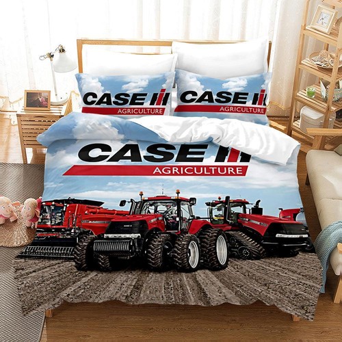 Tractor quilt cover - tractor,