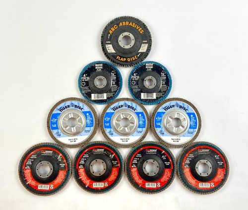 Flap disc assorted - disc, 4-1/2