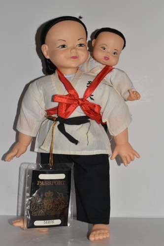 Chinese doll mother - with, baby