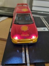 Scalextric vintage Ford Escort Cosworth With LED Headlights 