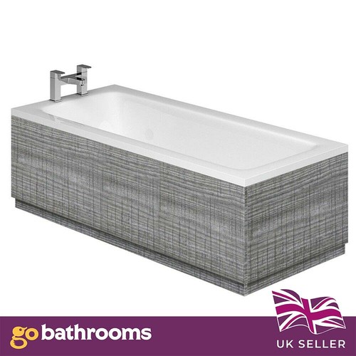Grey wood bath - grey,