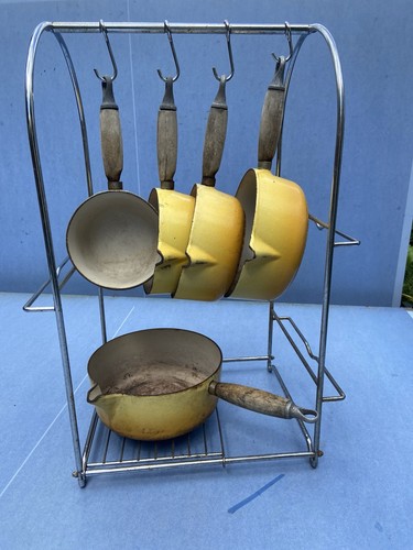 Creuset pan set and - pan, stand