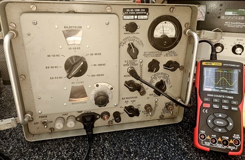 Navy urm 25d rf signal - sg-85/urm-25d,