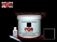 BLACK GELCOAT 500g KIT FOR FIBREGLASS MOULDS REPAIR KIT PAINT BOATS