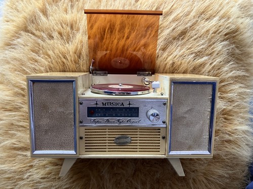 Vintage musica record player - musica,
