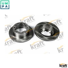 2x BRAKE DISC 6051430 FOR VW