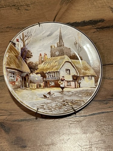 Antique plex pottery staffs - plex,