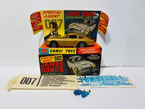 Corgi toys 261 - corgi, bond