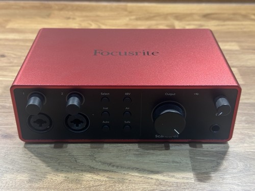 Focusrite scarlett 4i4 4th - scarlett, gen