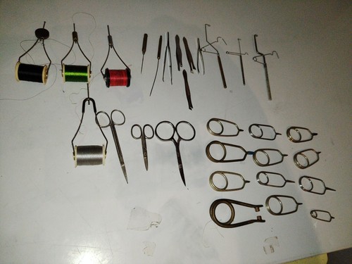 Fly fishing joblot tying - fishing,