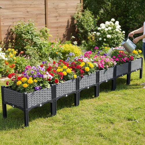 Large raised garden - raised, bed