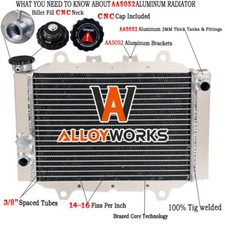 2 Row Aluminium Radiator For