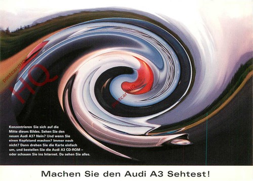 Picture postcard audi a3 - picture,