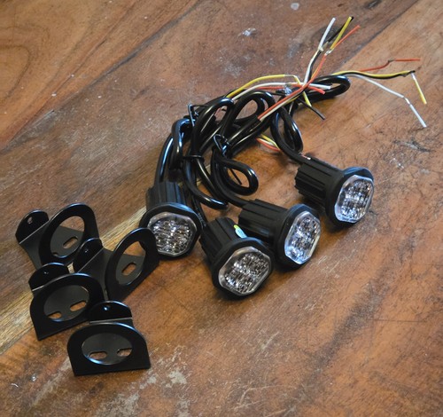 Amber led strobe - amber, light
