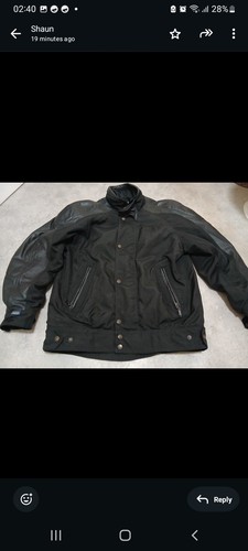 Belstaff leather jacket - leather, size