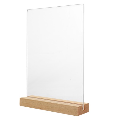 Double sided menu holder - double,