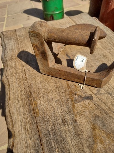 Vintage cast iron - cast, shoe