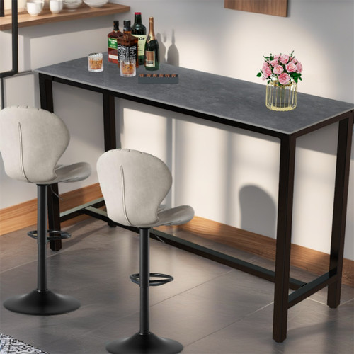 Bar table rectangular high - table,