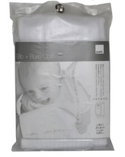 White Bib And Burp Set X 5