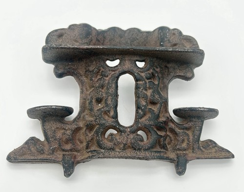 Antique cast iron ornate boot - iron,