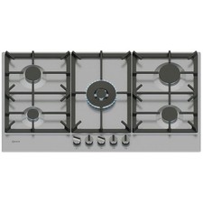 Neff N70 90cm 5 Burner Gas Hob - Stainless Steel T29CIR8N0