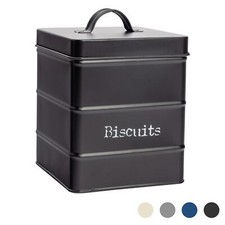 Biscuit Tin Storage Cookie Jar