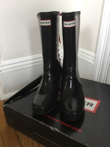 Hunter rain boots thigh high - boots,