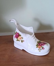 Cottage Rose Design Fine Bone