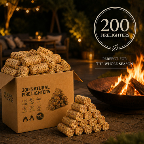 Fire lighters for woodburners - for,