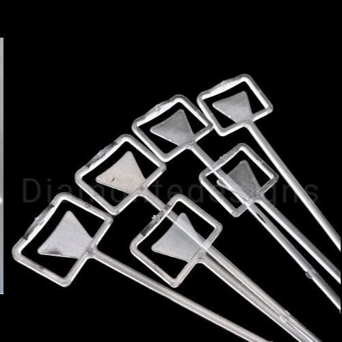 Clear cardettes display flower - display,