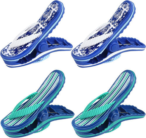 Beach towel clips 4 - clips,