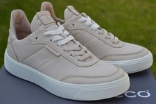 ECCO  BNIB Ladies Sneakers STREET TRAY Beige Leather UK 6 / EU 39