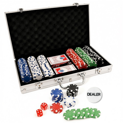 300 piece poker - poker, with