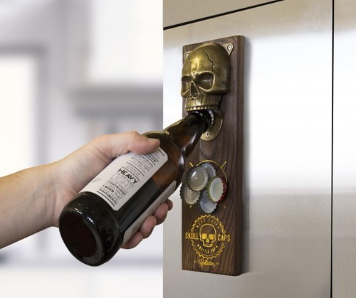 Skull caps magnetic wall - skull,