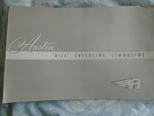 Austin a125 six cylinder - a125,