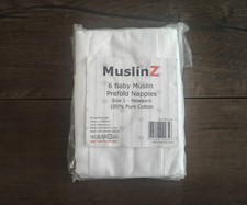NEW MuslinZ 6-Pack Baby Muslin
