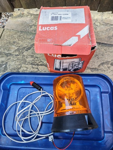 Lucas lbb122 rotating - lbb122, amber