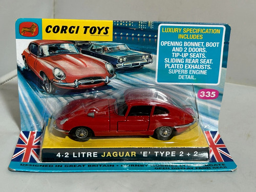 Corgi 335 jaguar type - corgi,