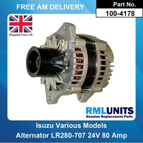 Alternator for isuzu lr280 707 - for,