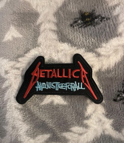 Metallica band patch metal