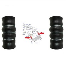 2X Intercooler Pipe Turbo Hose