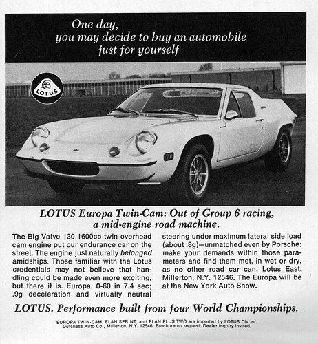 1972 lotus europa twin cam - 1972, twin-cam