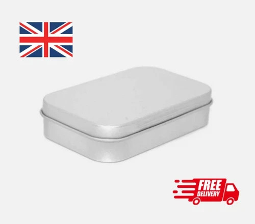 Small metal tin - small,