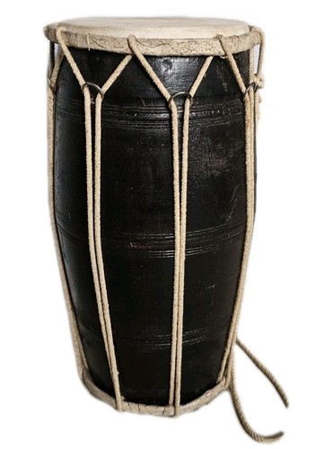Vintage dholak drum sides - dholak,