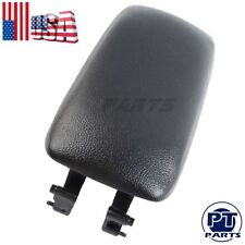 Black Leather Armrest Center Console Lid For Audi A3 8P 2003-2012  8P0864245P