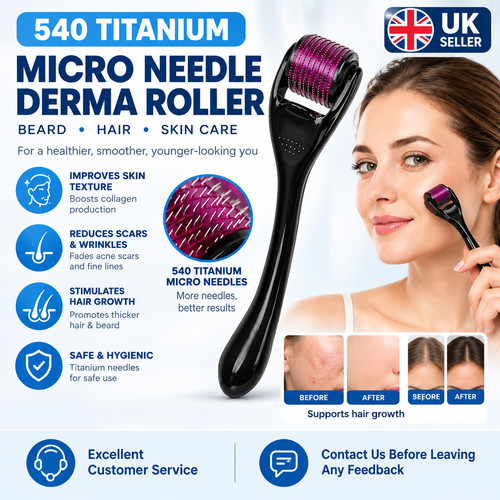 540 needle derma roller facial - 540,