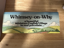 Whimsey On Why England Village House Building Wade Pottery Porcelain Set # 2 Box