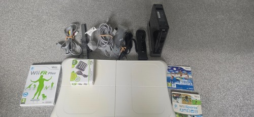 Nintendo wii black console - nintendo,