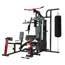IronMan IM-306 Advanced 3 Station Home Multi Gym With Punch Bag