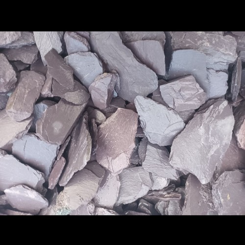 Plum slate gravel - plum,
